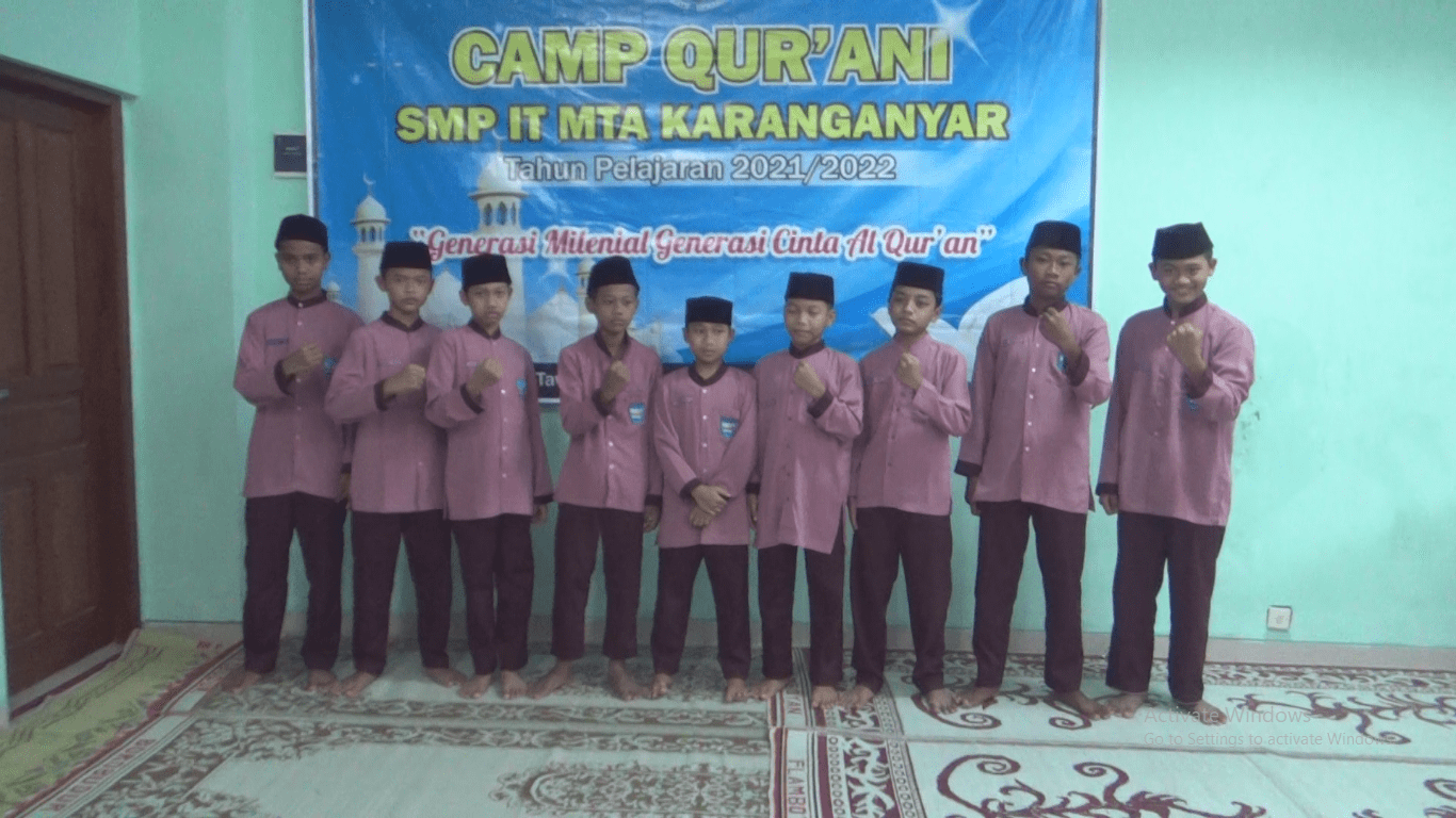 Camp Qurani SMP IT MTA Karanga